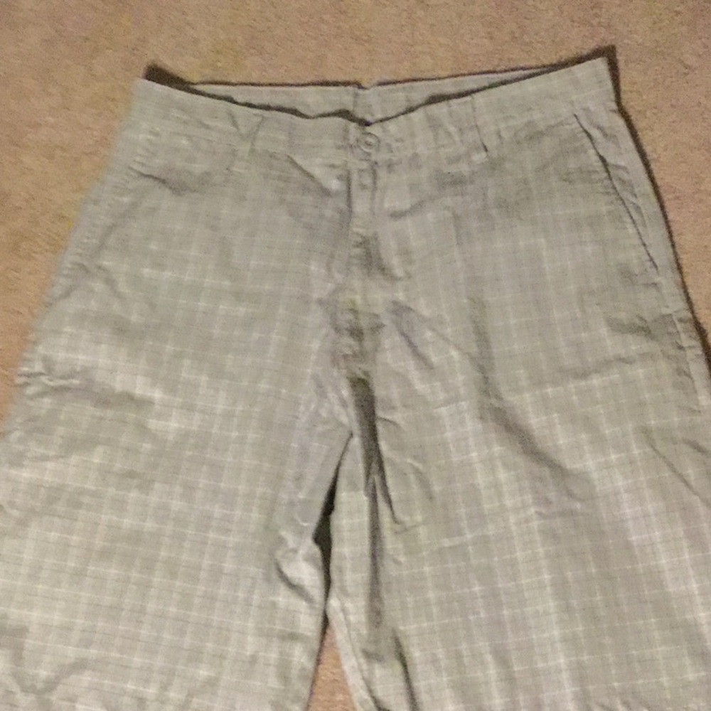 EUC Men’s Gray Plaid Shorts